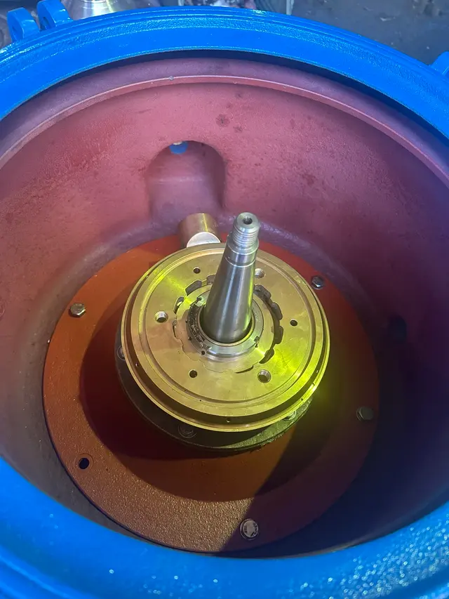 Reconditioned vertical shaft assembly
