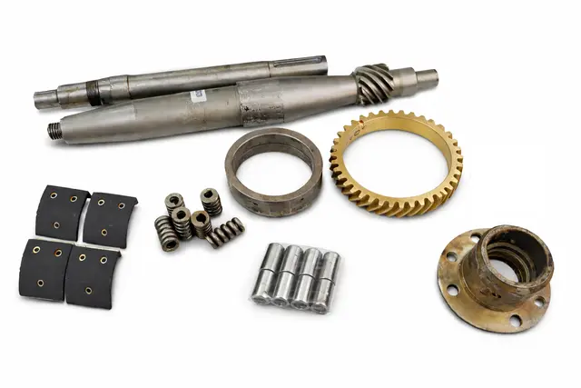 GEA Westfalia vertical shaft, brakes, springs