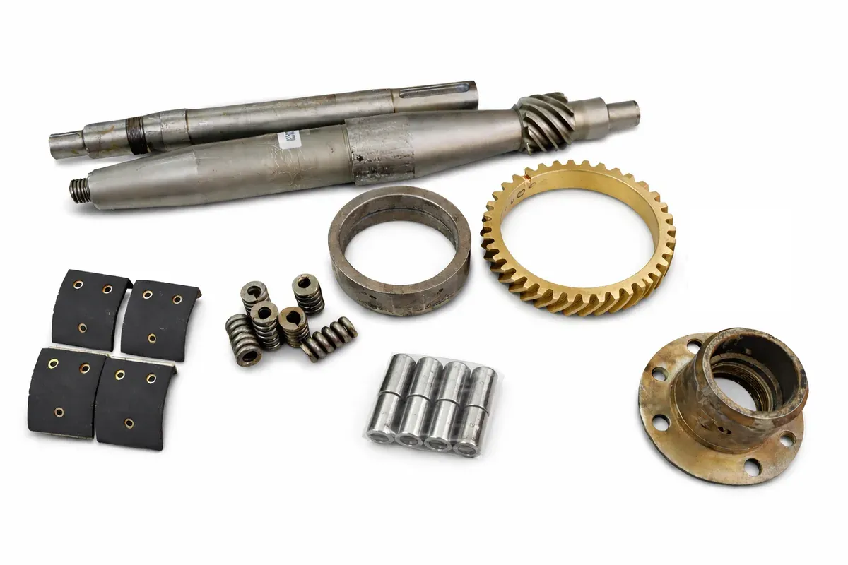 GEA Westfalia vertical shaft, brakes, springs