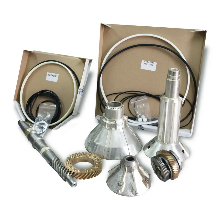 Separator spare parts kit for olive mills