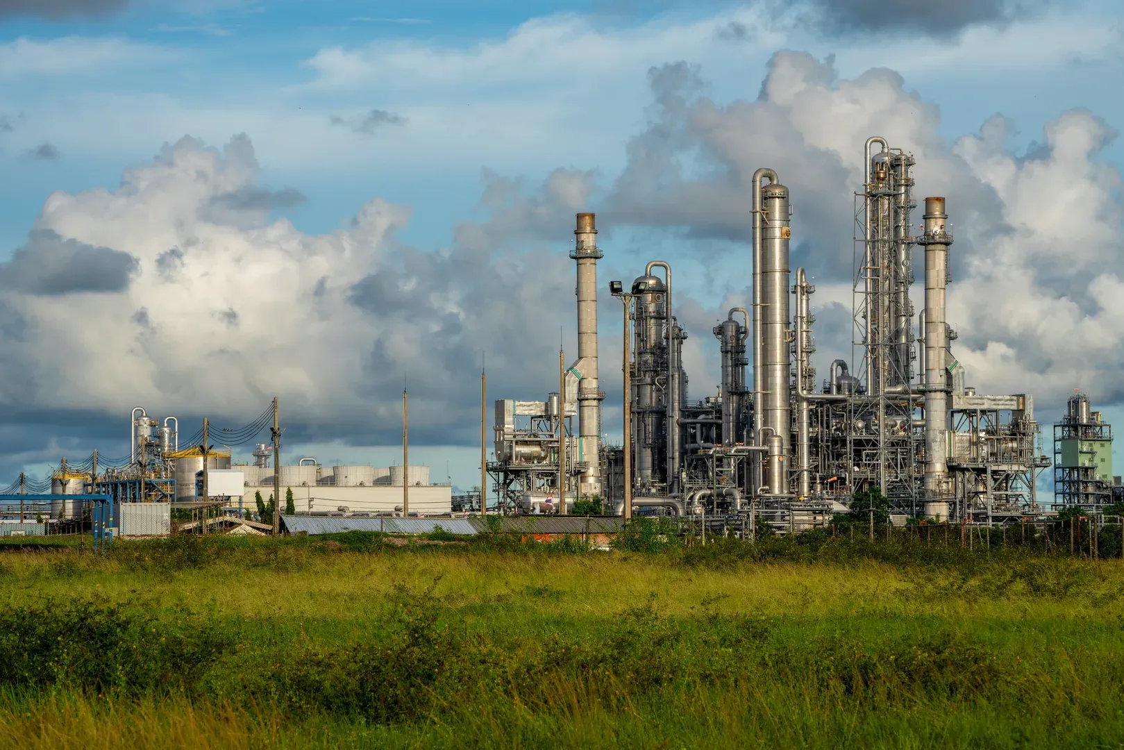 Industrial factory and processing plant